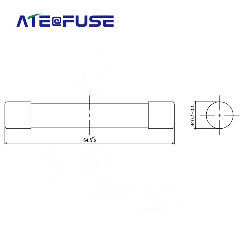 1500VDC 10x65mm Solar PV Fuse Link