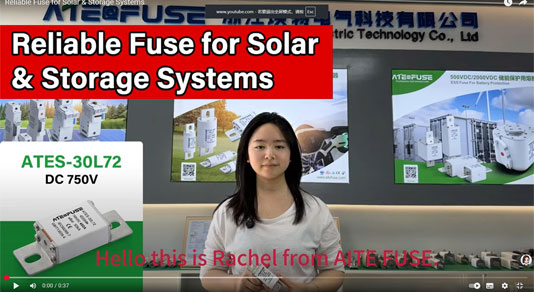 ATPV-125 1000VDC 22x58mm Solar System Fuse Video
