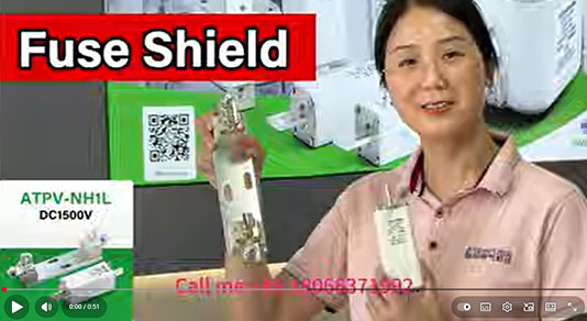 ATPV-NH1L 1500V DC Photovoltaic Fuse Link Video 