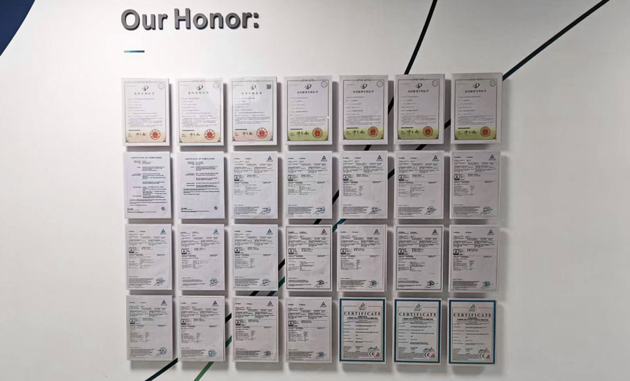 AITE Certificate Wall