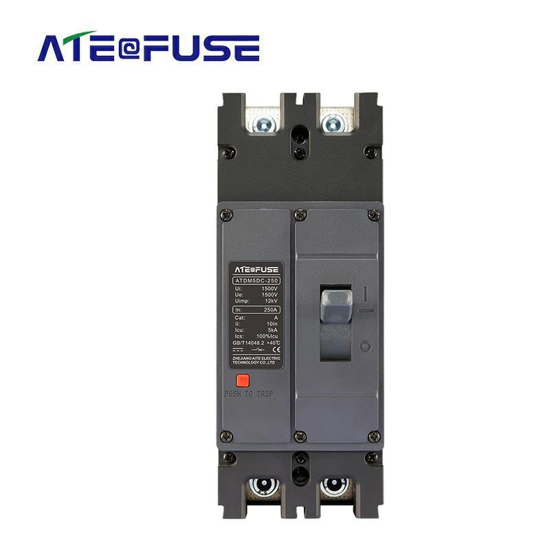 ATDM5DC-250 High Voltage DC MCCB - 1000V/1500V 250A Solar PV Circuit Breaker